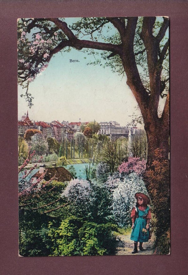 BERN - Mädchen - Frühling - 1910