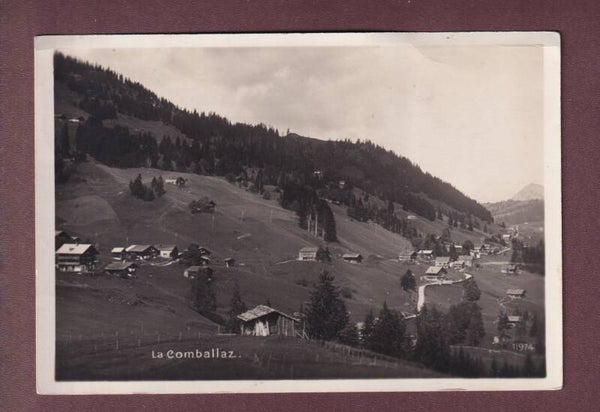 LA COMBALLAZ - 1932 // pli en haut //