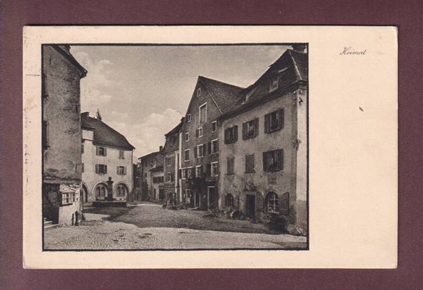 GRAUBÜNDEN - Heimat - 1922