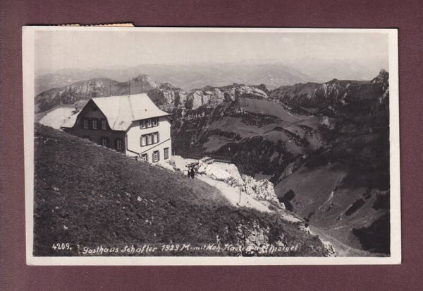 Gasthaus zum SCHAEFLER - Säntisgebiet - 1928