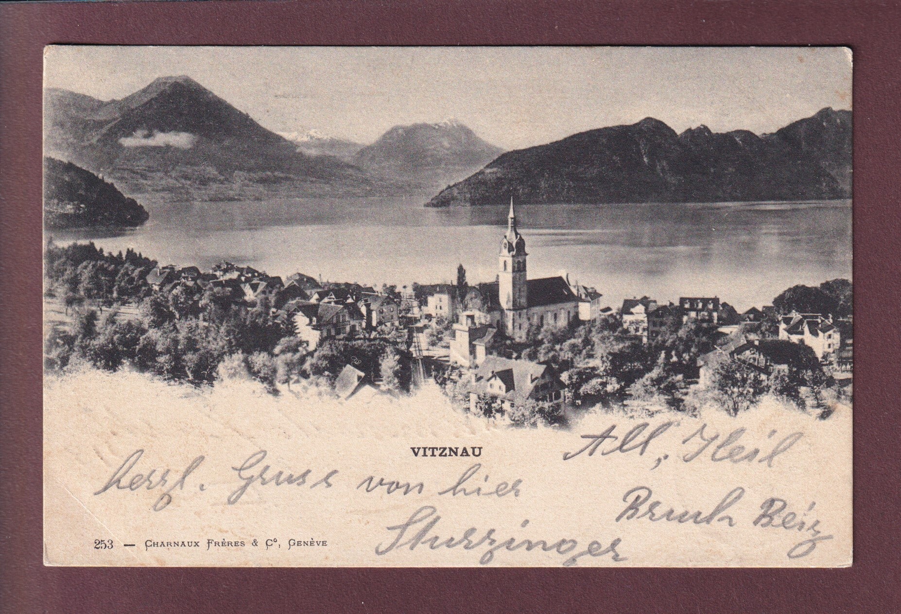 VITZNAU - 1902 - Charnaux Frères