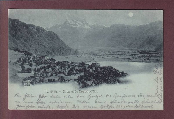GLION - Clair de Lune - 1899