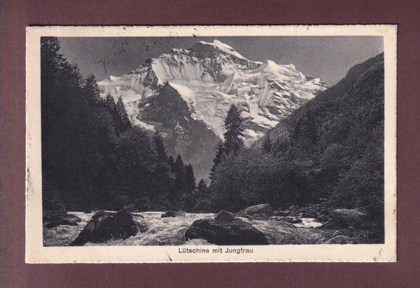 LÜTSCHINE - Jungfrau - 1913 versteuert