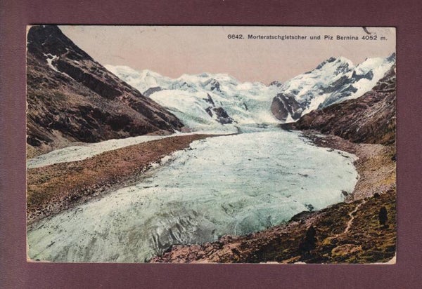 MORTERATSCHGLETSCHER - Piz Bernina - 1908