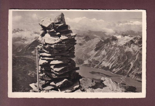 Gipfel des PIZ CORVATSCH - 1955