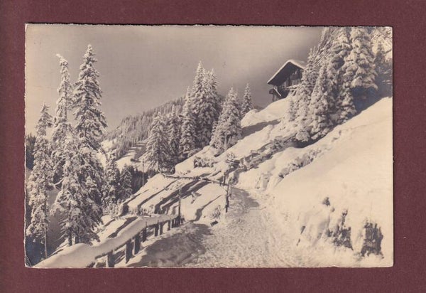 BERGLANDSCHAFT - E. Gyger - 1924 // kleiner Eckbug //