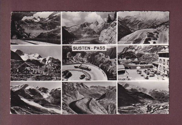 SUSTEN-PASS - 9 Bilder - 1958