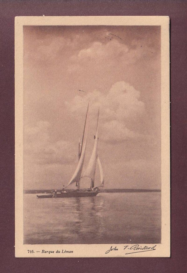 BARQUE DU LEMAN - 1905