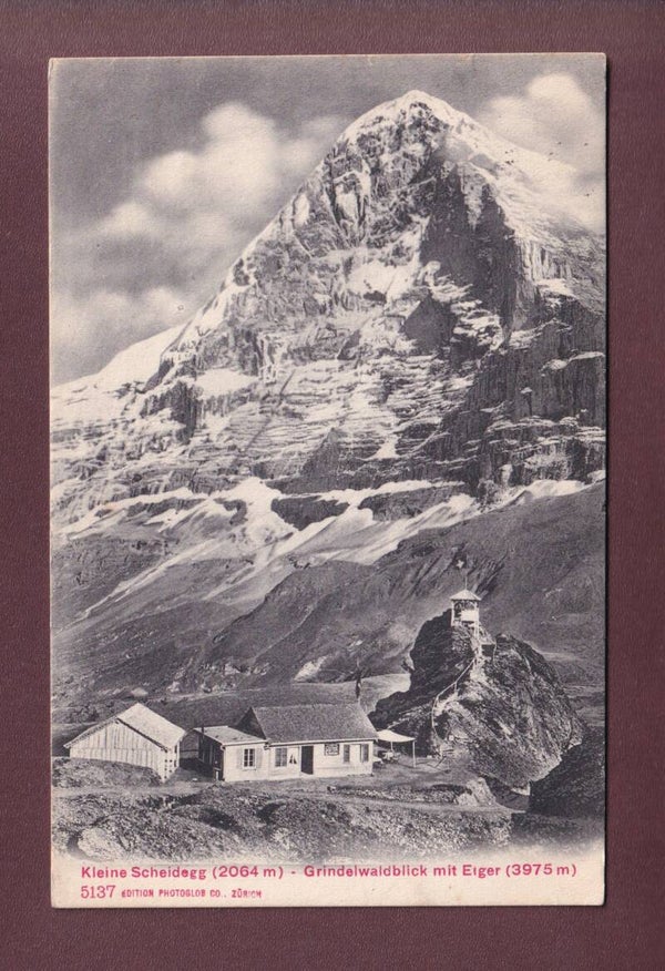 KLEINE SCHEIDEGG - Grindelwaldblick - Eiger - 1907
