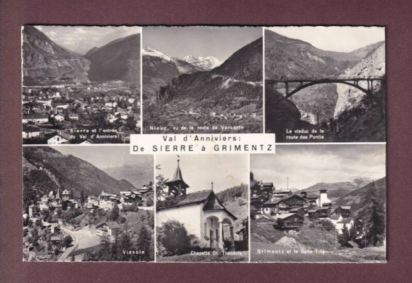 De SIERRE à GRIMENTZ - 6 images