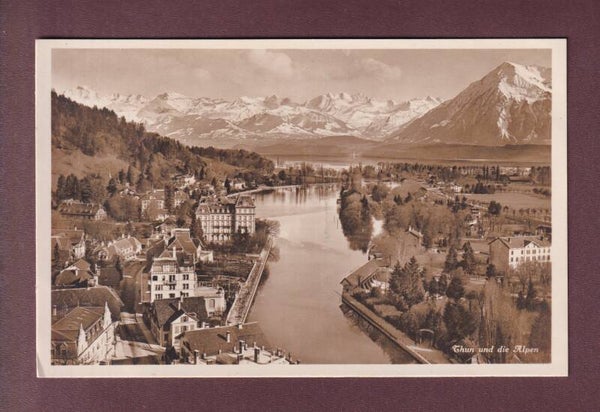 THUN und die Alpen
