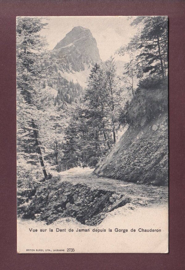 Gorge du CHAUDERON - Dent de Jaman