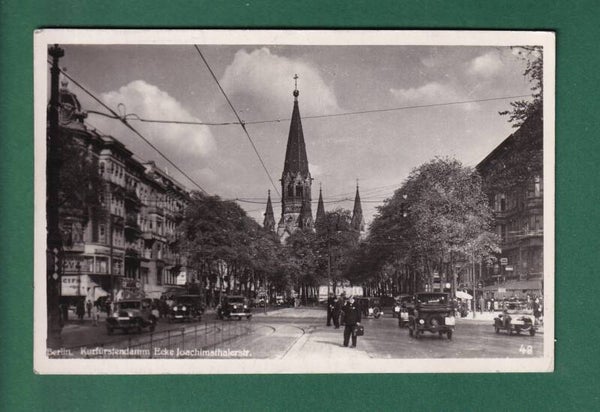 BERLIN - Kurfürstendamm Ecke Joachimsthalerstrasse