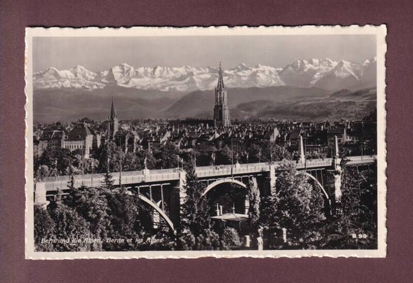 BERN und die Alpen - Feldpost