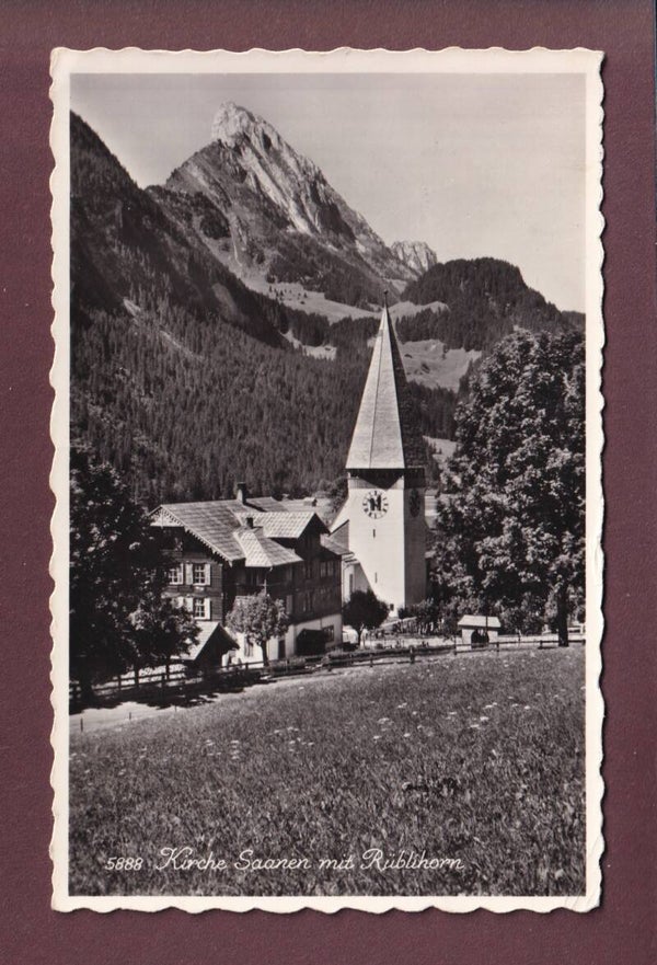 SAANEN - Kirche - Rüblihorn - 1965