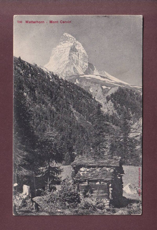 CERVIN / MATTERHORN - 1910
