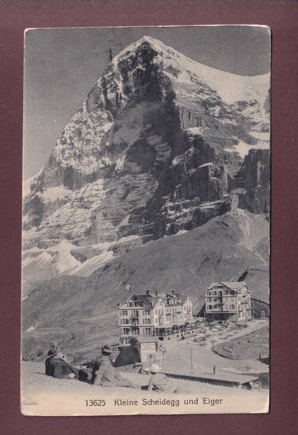 KLEINE SCHEIDEGG - Leute - Eiger - 1913