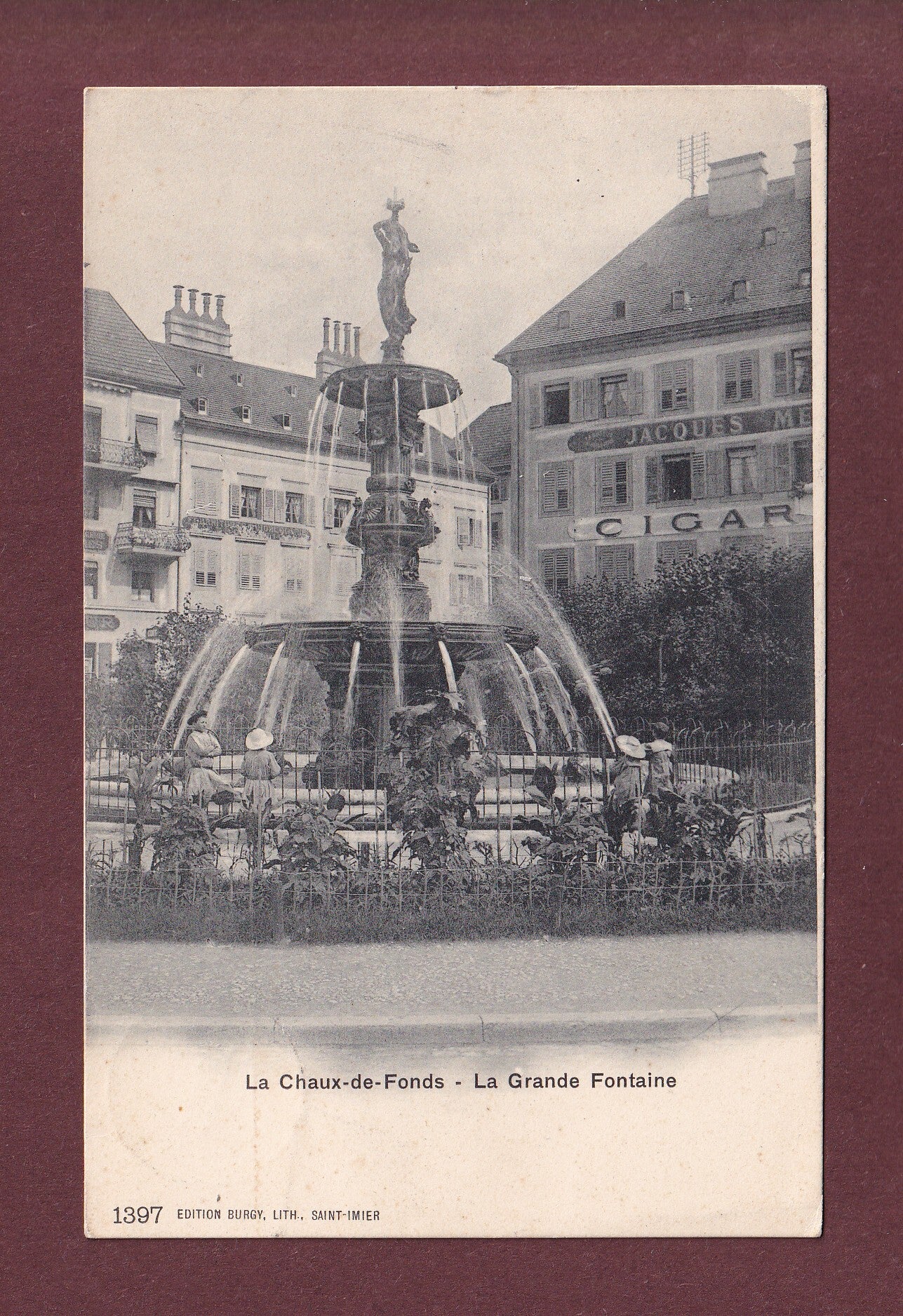 LA CHAUX-DE-FONDS - La Fontaine - 1905