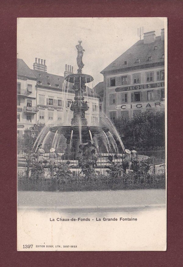 LA CHAUX-DE-FONDS - La Fontaine - 1905