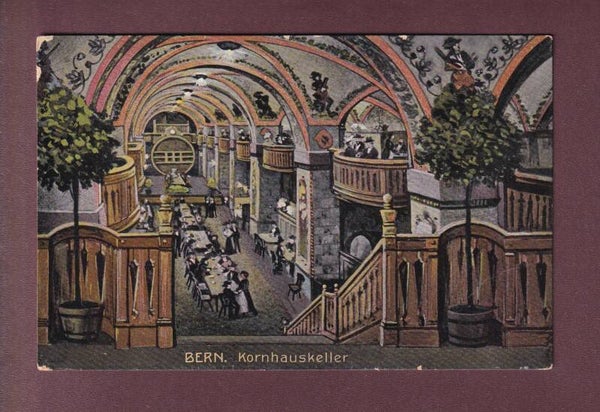BERN - Kornhauskeller // leicht gefaltet //