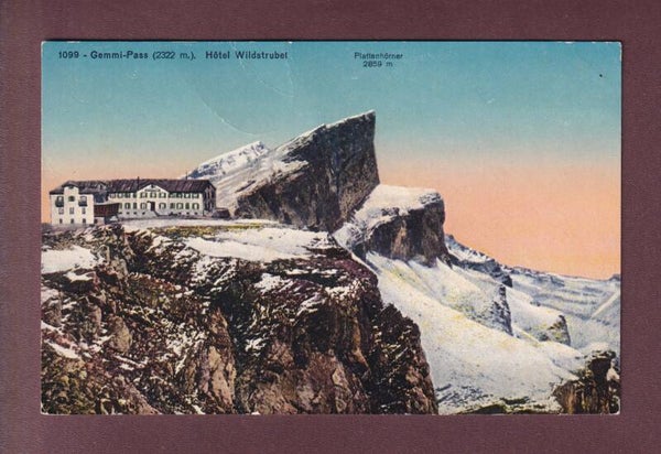 GEMMI-PASS - Hotel Wildstrubel // Falte //