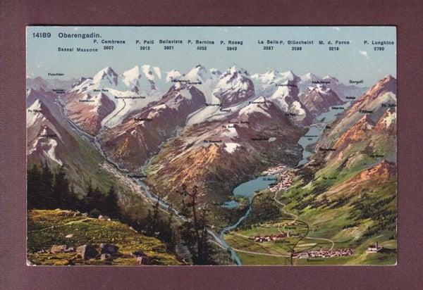 OBERENGADIN - Vogelschau