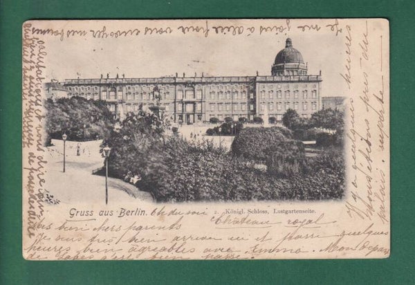 BERLIN - Schloss - Lustgartenseite - 1899