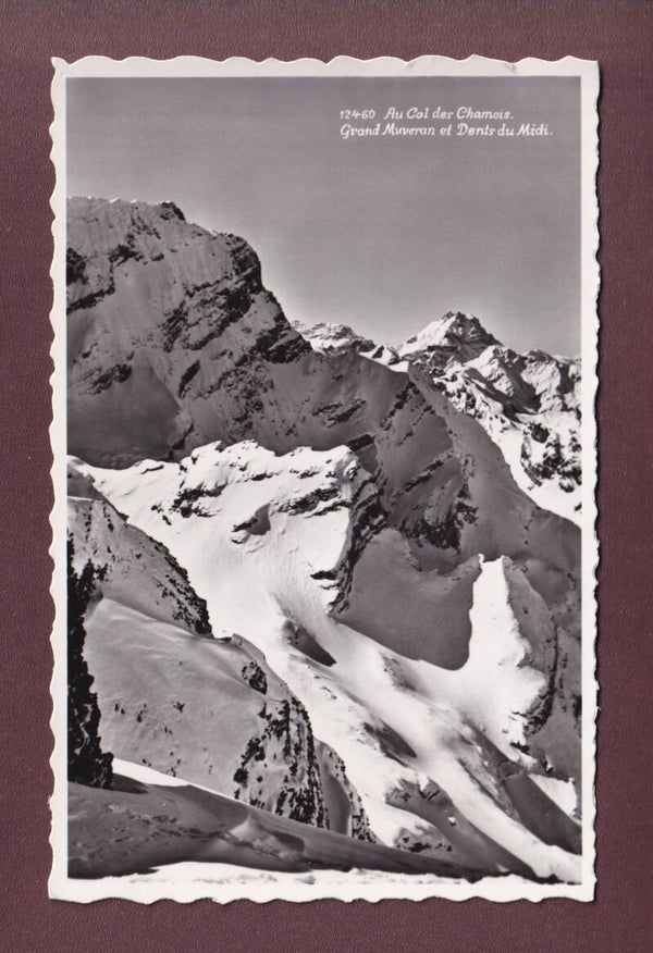 Au COL DES CHAMOIS - Grand Muveran - Dents du Midi