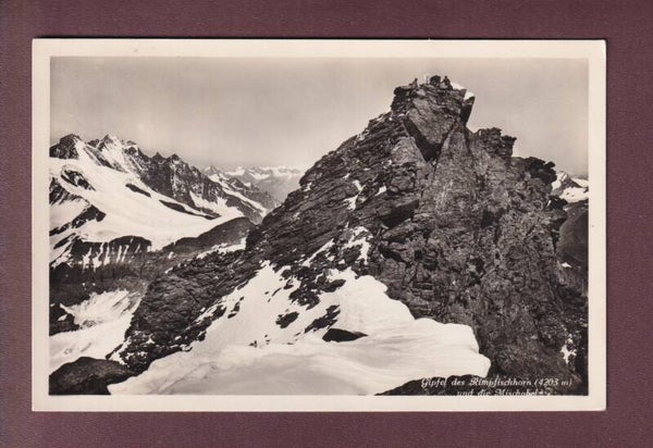 RIMPFISCHHORN - Gipfel - Mischabel - 1957