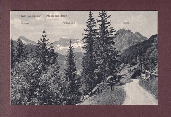 ADELBODEN - Alpenlandschaft - 1911