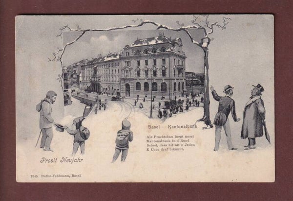 BASEL - Kanzonalbank - Neujahr