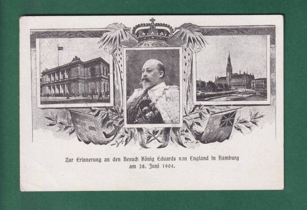 HAMBURG - Besuch König Eduards 1904
