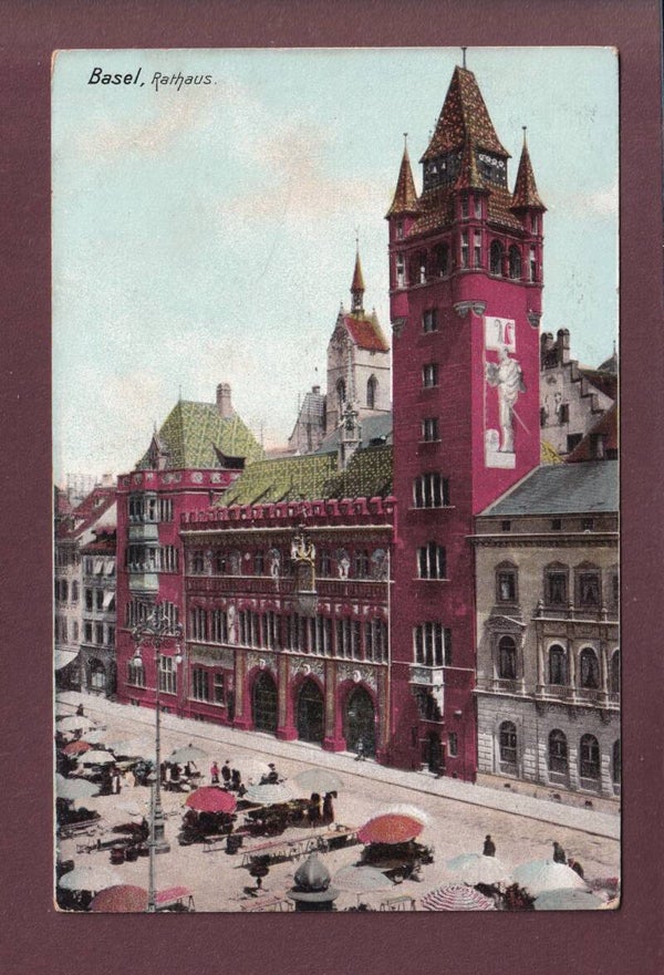 BASEL - Rathaus - 1906