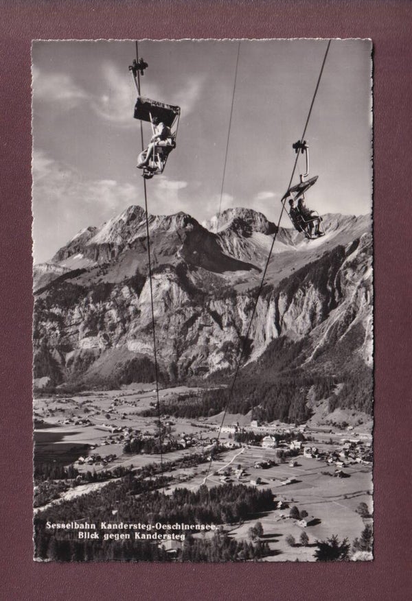 Sesselbahn - KANDERSTEG-OESCHINENSEE - 1951