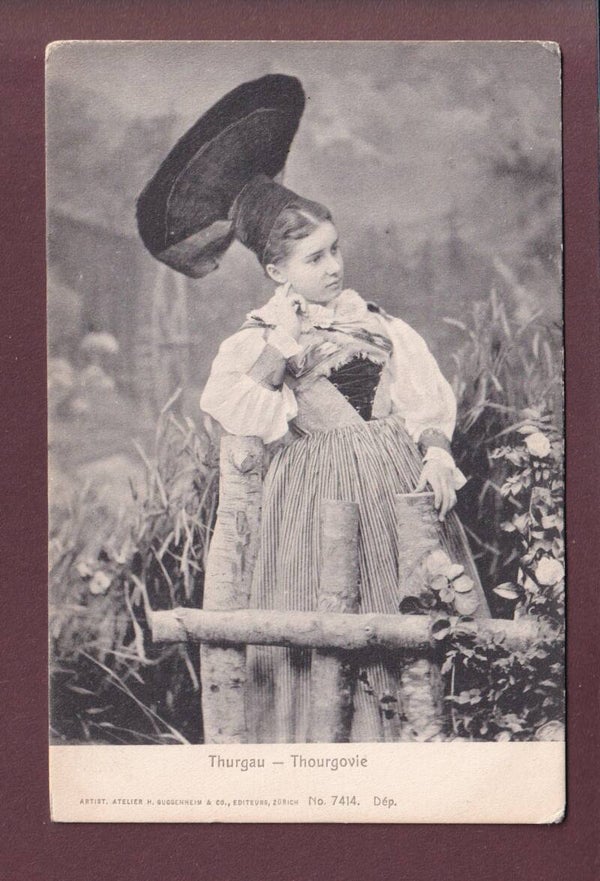 THURGAU - Tracht - Frau