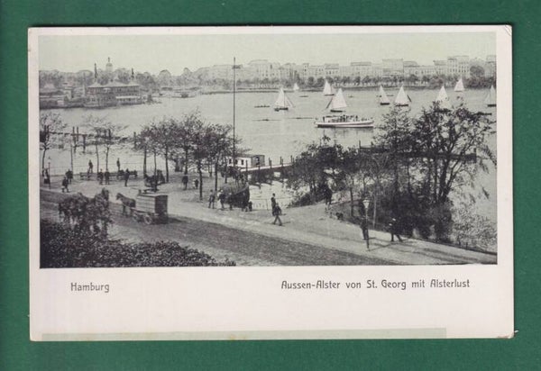 HAMBURG - Aussen-Alster von St. Georg