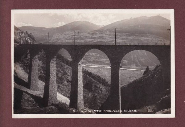 Ligne du Lötschberg - VIADUC DE GIESCH