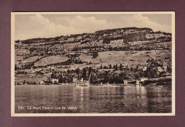 MONT PELERIN vu de Vevey - Bateau