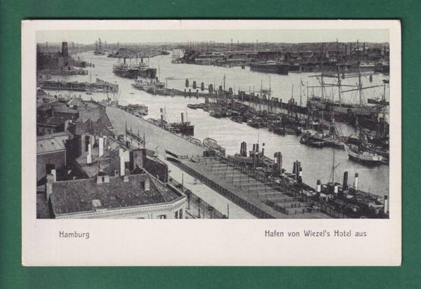 HAMBURG - Hafen von Wiezel's Hotel aus