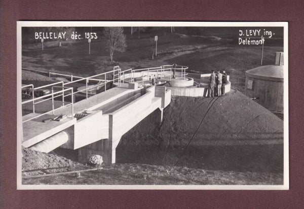 Photo - BELLELAY - Station d'épuration - 1953