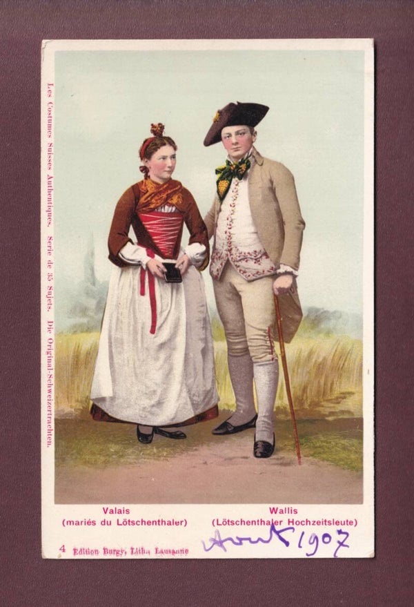 VALAIS - Costumes - Lötschental