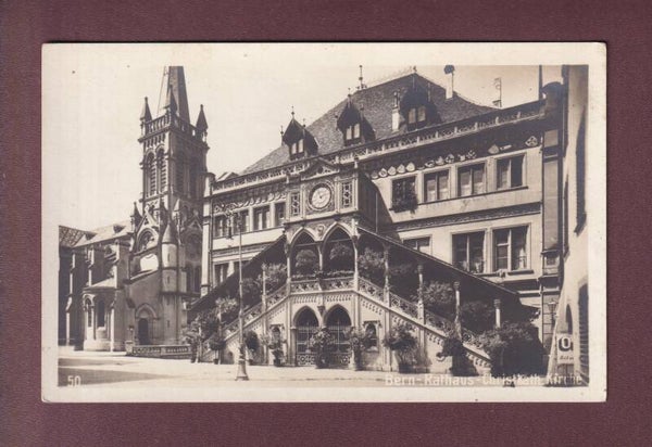 BERN - Rathaus - Kirche