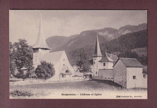 ROUGEMONT - Château et Eglise