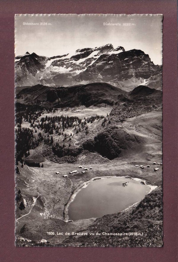 LAC DE BRETAYE vu du Chamossaire