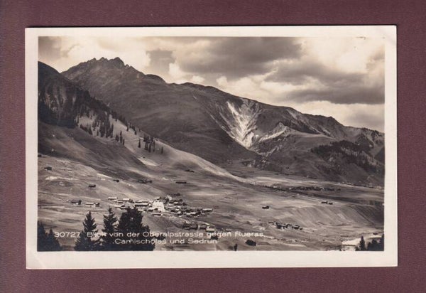 RUERAS - Camischolas - Sedrun