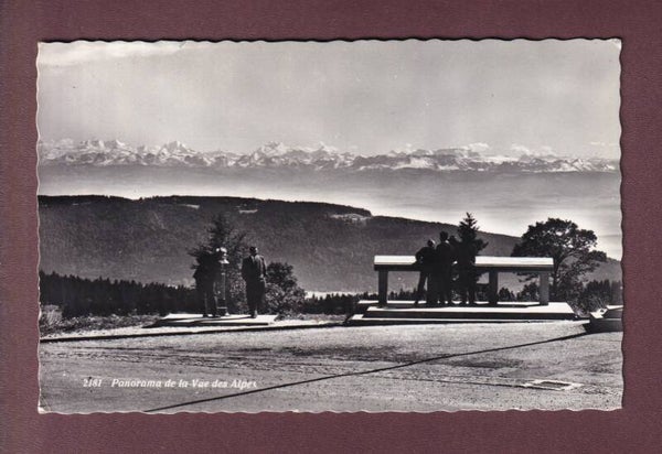 Panorama de la VUE DES ALPES