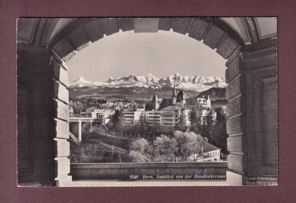 BERN - Ausblick von der Bundesterrasse