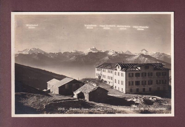 HOTEL WILDSTRUBEL - Gemmi-Pass