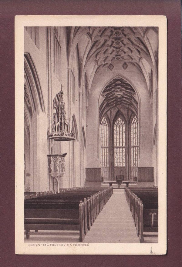 BERN - Münster - Inneres