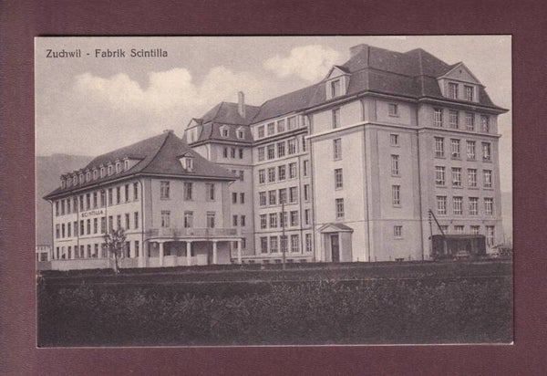ZUCHWIL - Fabrik Scintilla